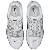 Nike P-6000 White-Black-Metallic Silver
